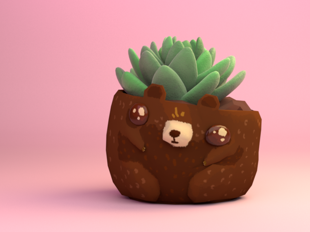 Bear Pot